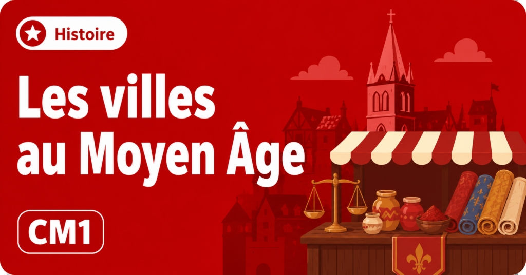 Les villes au Moyen Âge – CM1